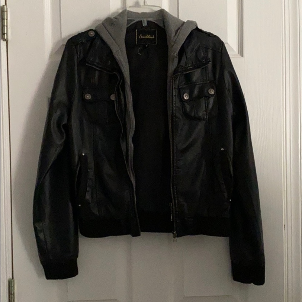 Leather jacket
